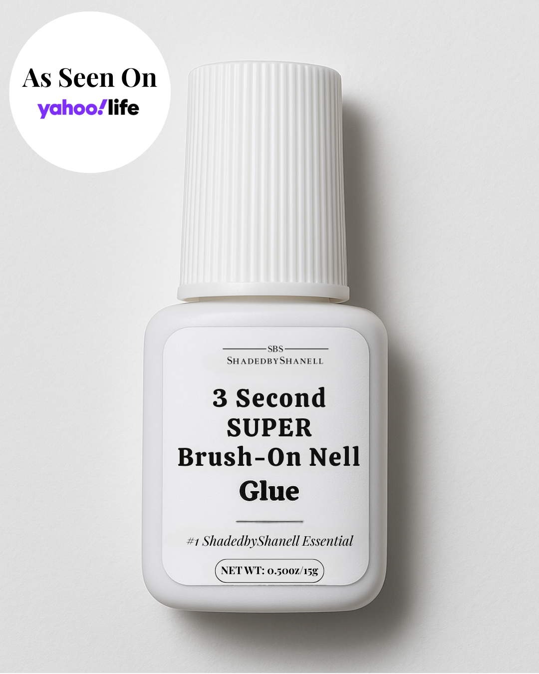 SBS 3 Second SUPER Brush-On Nell Glue™️ | 15g Bottle