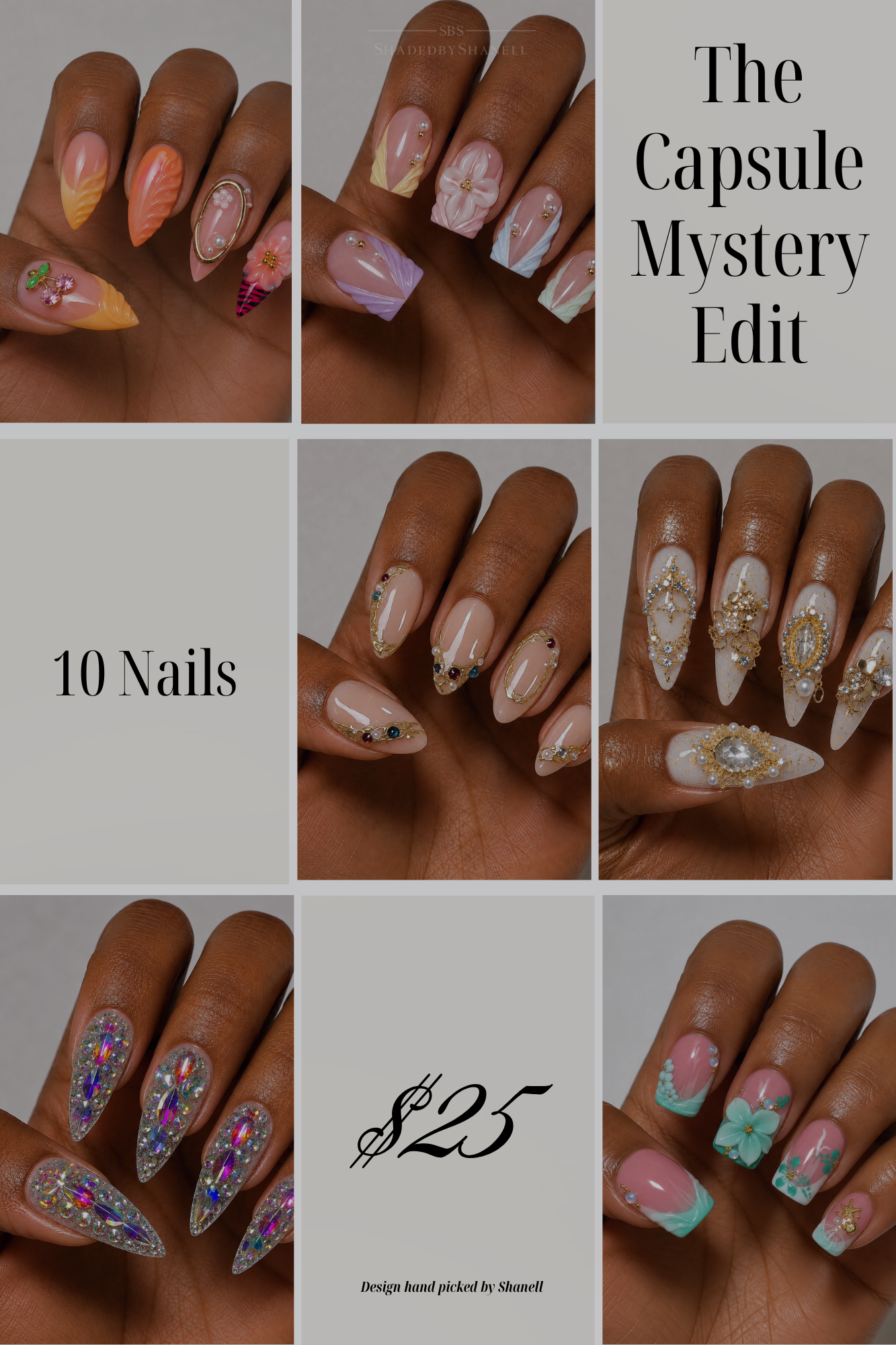 The Capsule Mystery Edit | A Curated Mystery Nail Set