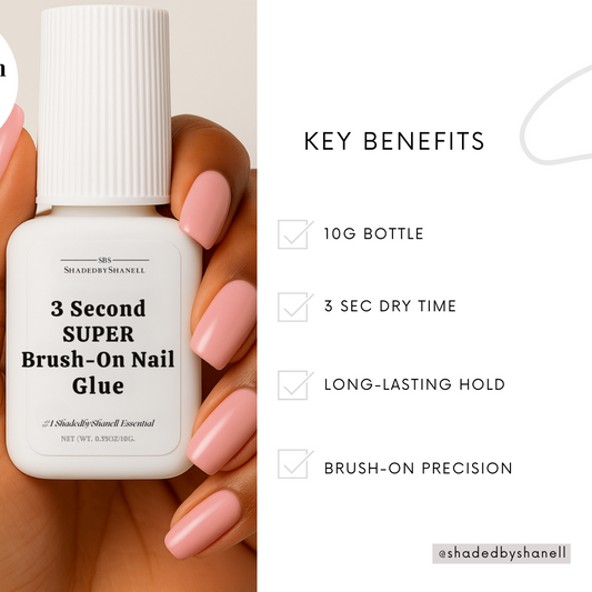 SBS 3 Second SUPER Brush-On Nell Glue™️ | 2 PACK 20g BUNDLE DEAL