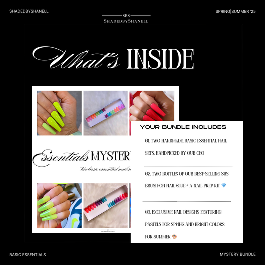 2 For $36 Spring & Summer BASIC Essentials Mystery Bundle | 40 PRESS ON NAILS