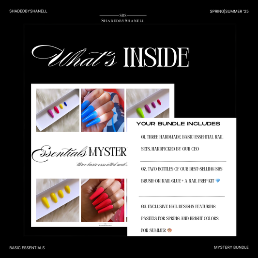 3 For $43 Spring & Summer BASIC Essentials Mystery Bundle | 60 PRESS ON NAILS