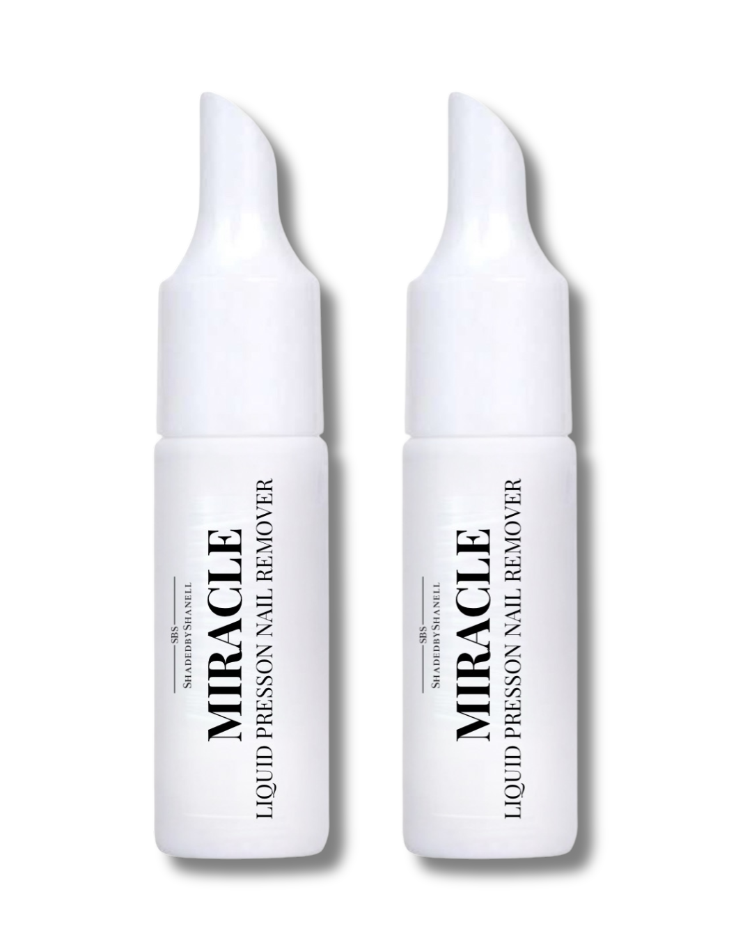 SBS MIRACLE Liquid Presson Nail Remover | PACK OF 2