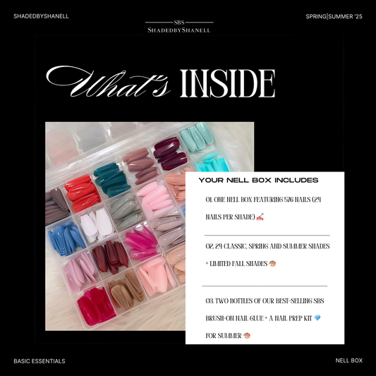 SBS NELL BOX | Spring & Summer | LONG COFFIN | 576 Nails