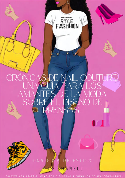 LIBRO ELECTRONICO | Crónicas de Nail Couture: Una Guía Para Los Amantes De La Moda Sobre El Diseño De Prensas