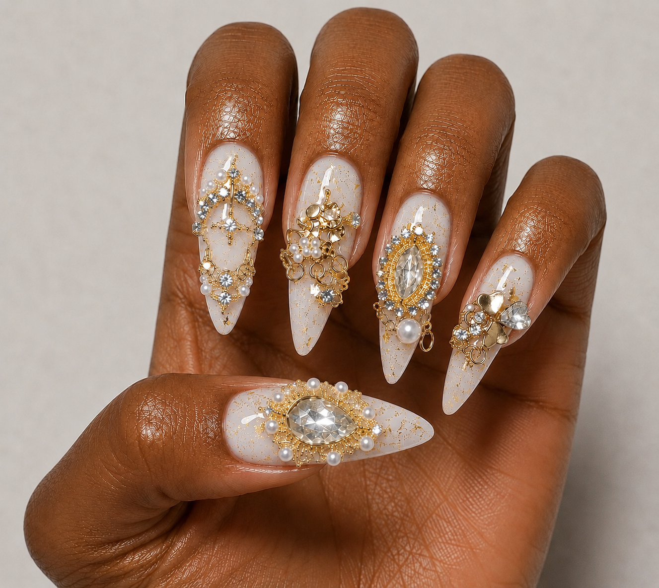 nails with gold dress 7 Best Nail Colors That Go With Your Gold Dress