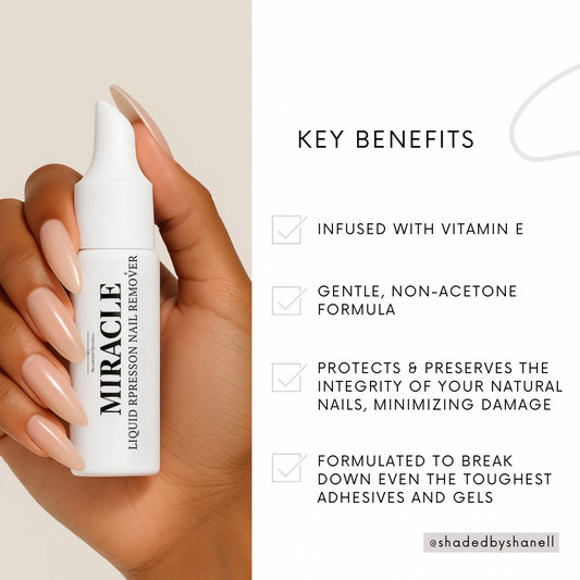 SBS MIRACLE Liquid Presson Nail Remover | PACK OF 2