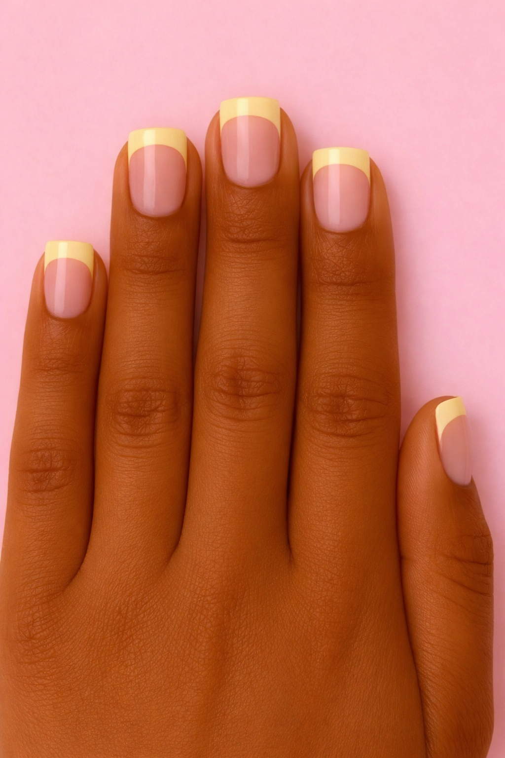 ShadedbyShanell Essential French Tips | NUDE FILL | 30 NAILS PRESS-ON SET | The Perfect Length Square