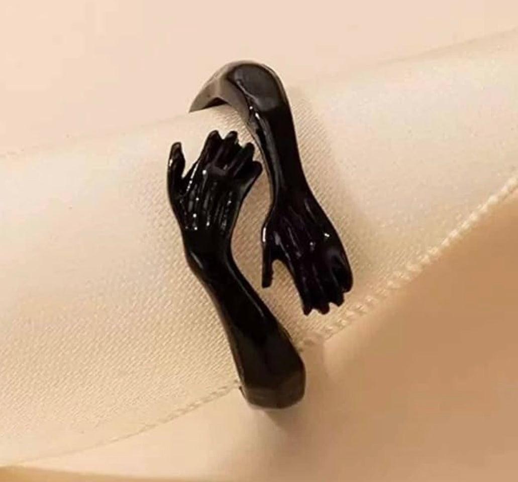 Wrapped Around My Finger Ring | Black