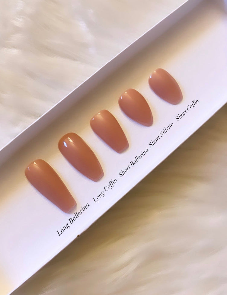 Sensual Nude | The PERFECT Shade of Nude | MATTE | 20 OR 30 NAILS PRESS-ON SET