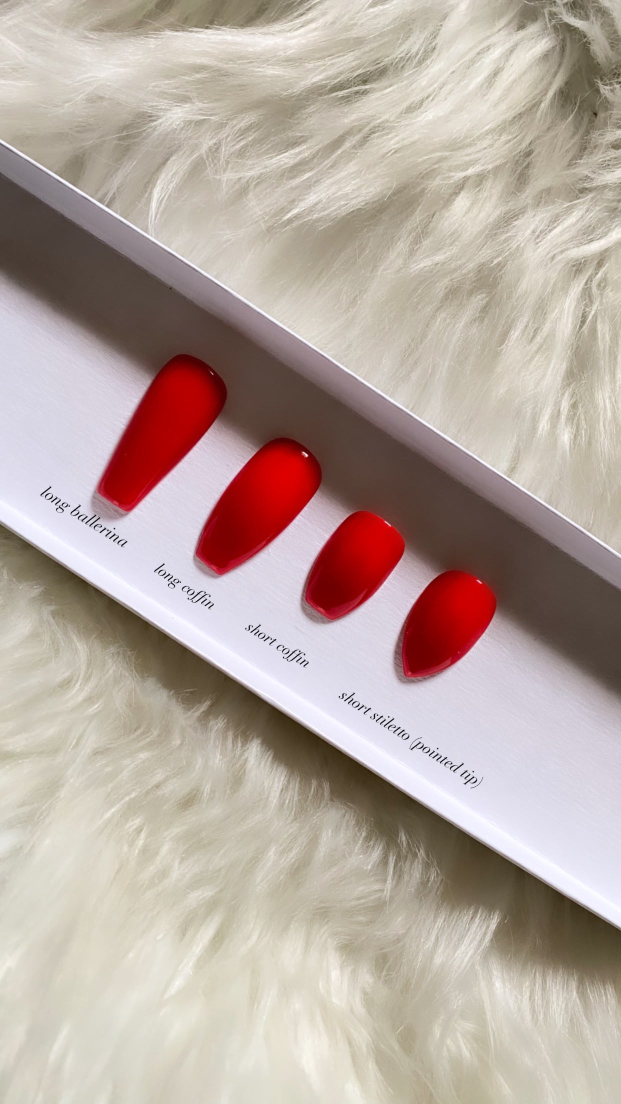For the Love of Shanell '23: Be Mine | Red & Nude - Premium Press-On Nails from SBS - Just $19! Shop now at ShadedbyShanell