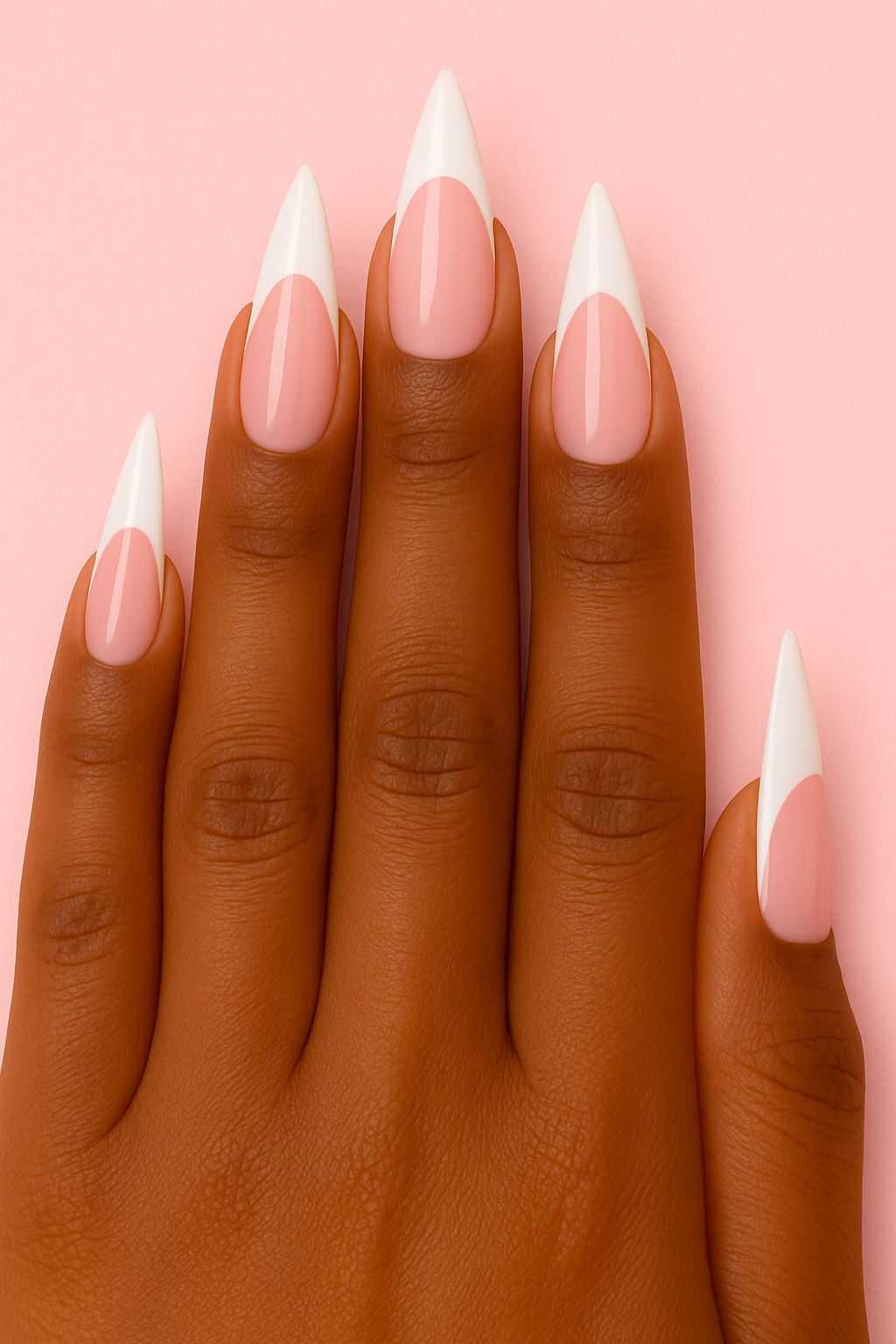ShadedbyShanell Essential French Tips | PINK FILL | 30 NAILS PRESS-ON SET