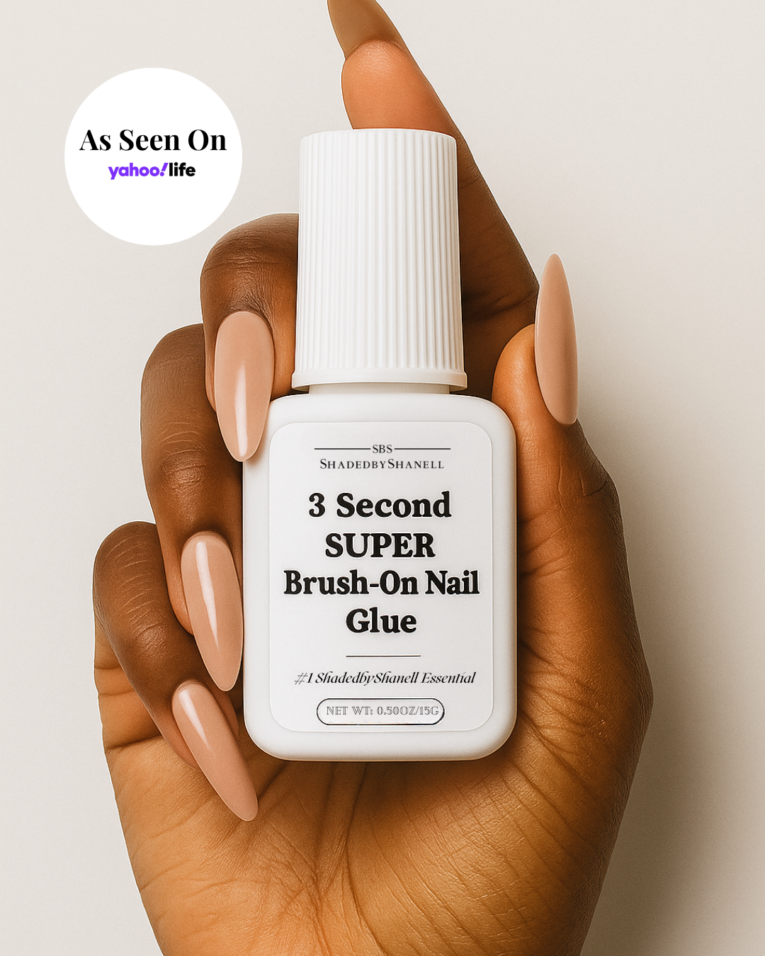 SBS 3 Second SUPER Brush-On Nell Glue™️ | 15g Bottle