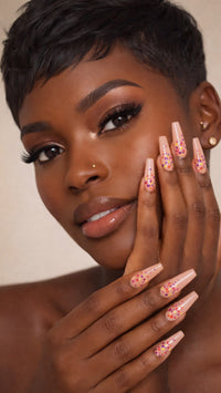 Dippin’ Dots: Cherries On Top | 20 NAILS PRESS-ON SET
