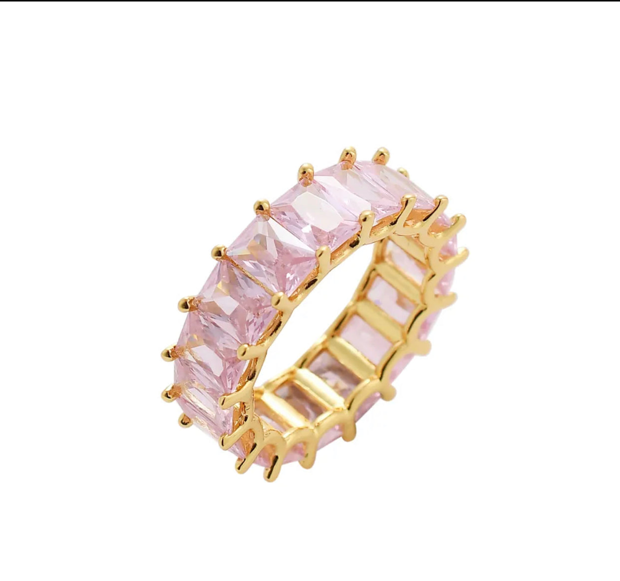 Keep It Cute Ring | Pink & Gold - Premium Ring from SBS - Just $5! Shop now at ShadedbyShanell
