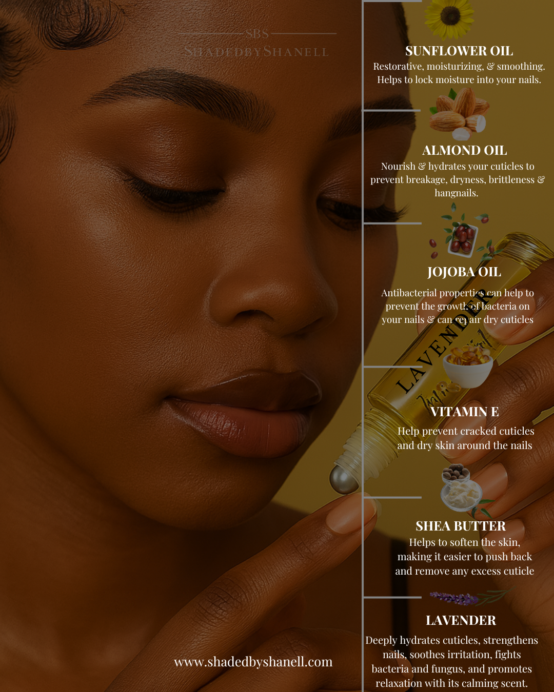 ShadedbyShanell Essential Lavender Infused Cuticle Oil