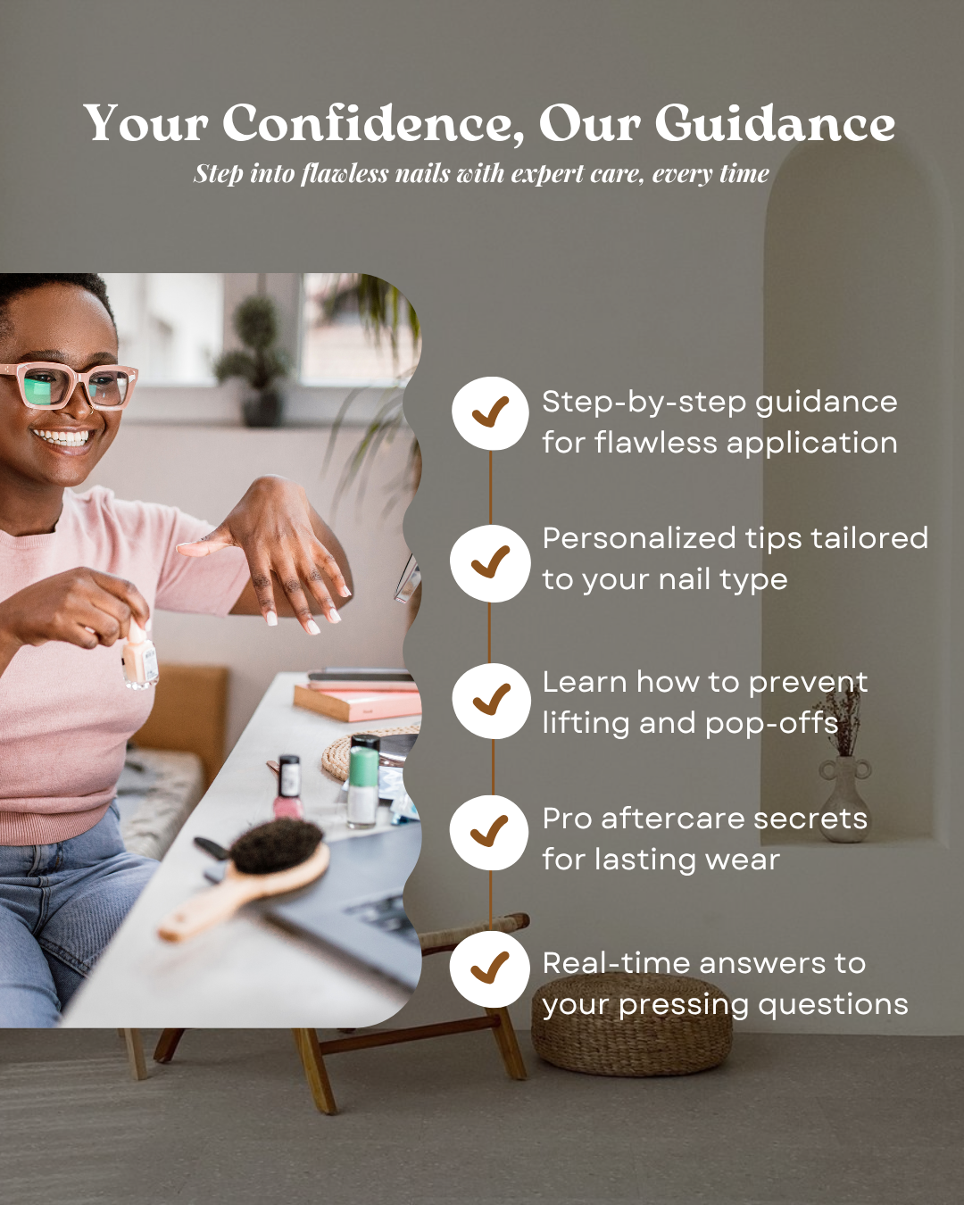 VIRTUAL 1:1 Press-On Application Coaching Session w. Shanell