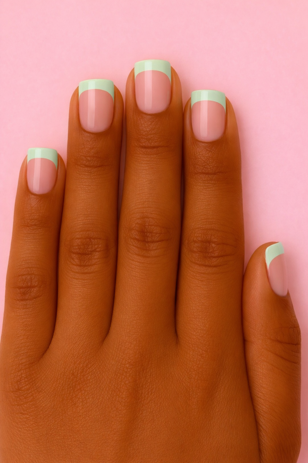 ShadedbyShanell Essential French Tips | NUDE FILL | 30 NAILS PRESS-ON SET | The Perfect Length Square