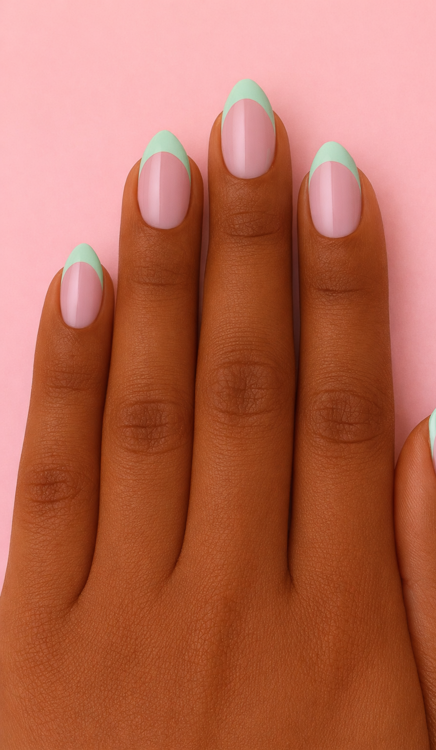 ShadedbyShanell Essential French Tips | NUDE FILL | 30 NAILS PRESS-ON SET | The Perfect Length Almond