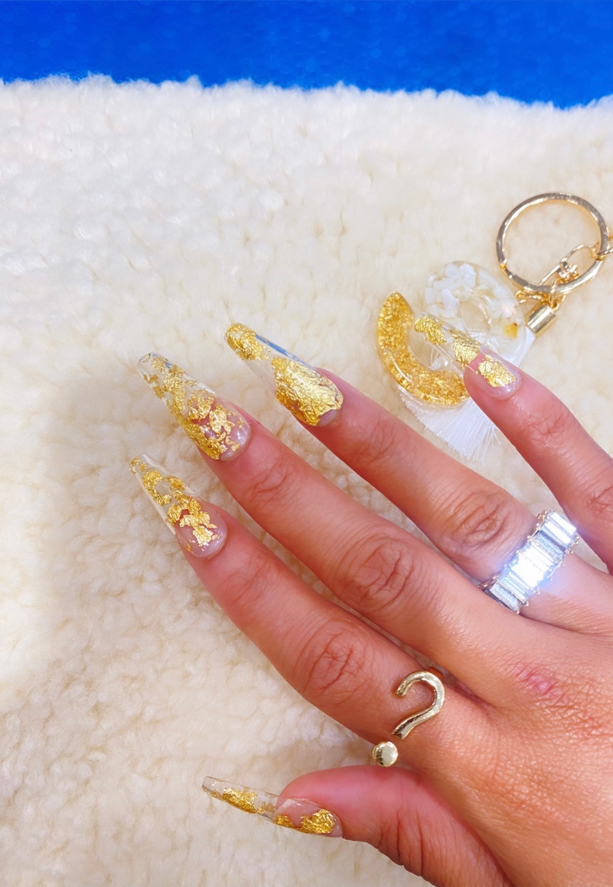 Smoke and Mirrors Ring | Clear & Gold - Premium Ring from SBS - Just $5! Shop now at ShadedbyShanell