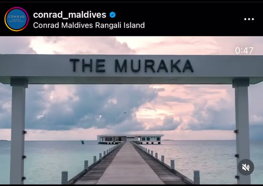 Under the Sea: Maldives Edition | Abstract Coastal Press-On Nails | 20 Nails