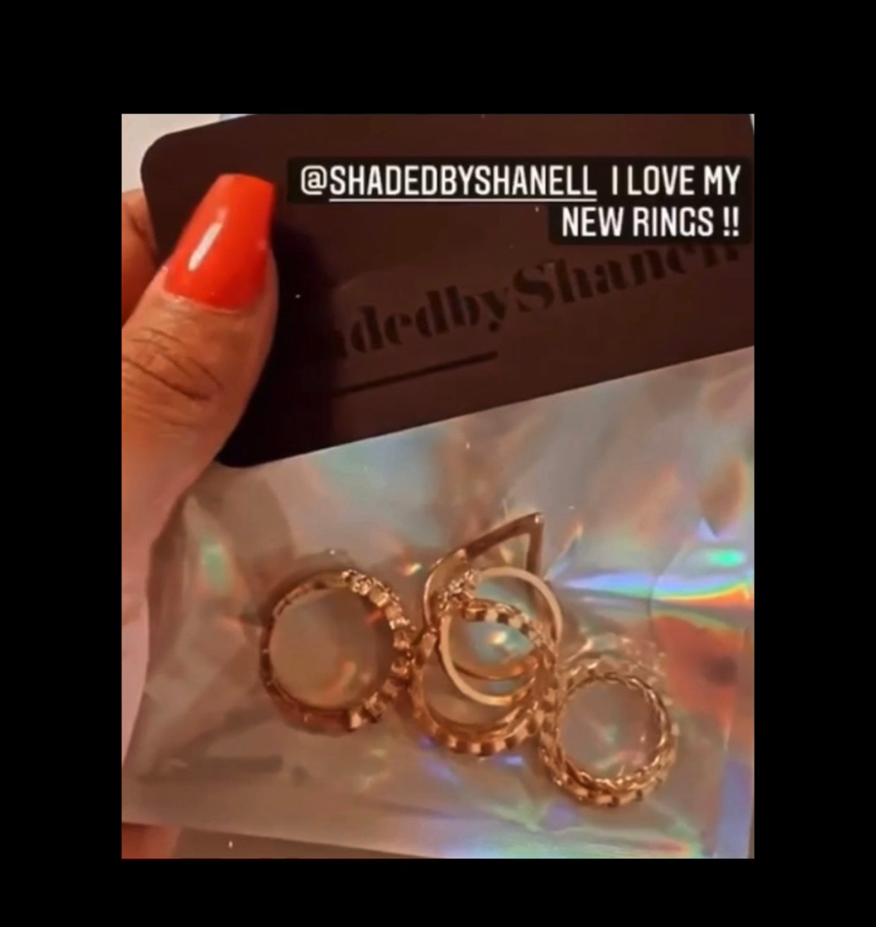 Been That Chick 6 Piece Ring Set | Gold - Premium Ring from SBS - Just $5! Shop now at ShadedbyShanell
