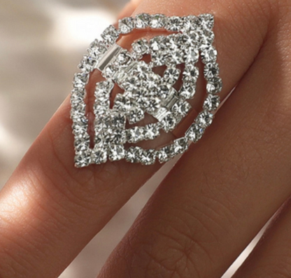 Loud & Clear | Silver - Premium Ring from SBS - Just $15! Shop now at ShadedbyShanell
